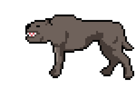 Dog Pixel Art Sticker
