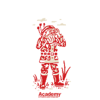 academyso sports christmas holiday santa Sticker