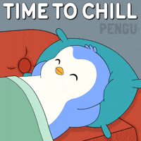 Friday Chilling GIF by Pudgy Penguins