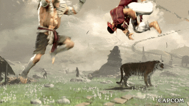 Video Game Tiger GIF by CAPCOM