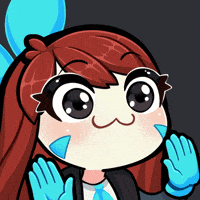 Qyuwi anime tongue 3 chibi GIF