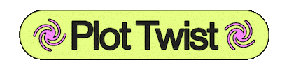 Uo Plot Twist Sticker by Urban Outfitters