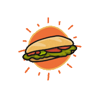 tdhsan bread banh mi banhmi tdhsan Sticker