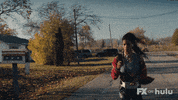 YTheLastMan explosion y jogging fxnetworks GIF