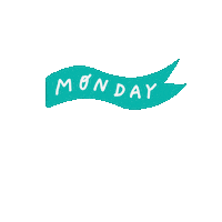 Monday Flag Sticker