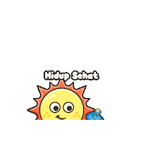 myaiku cinta sehat bahagia senyum Sticker