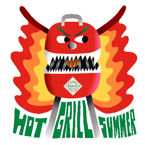 Summer Grilling Sticker by TABASCO® Brand
