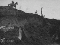 NationalWWIMuseum black and white military footage soldiers GIF