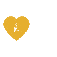 kizunabranding heart amarelo kizuna kizunabranding Sticker
