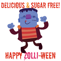 ZolliCandy halloween monster candy zollicandy Sticker