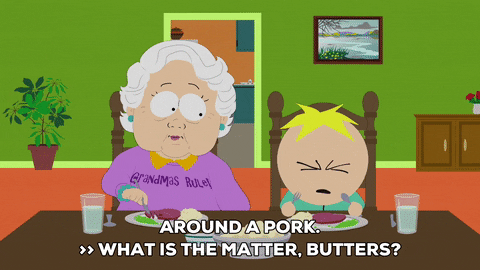 butters stotch crying GIF by South Park 