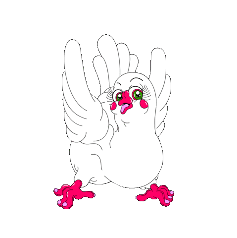 friederikehantel giphyupload hello bird peace Sticker