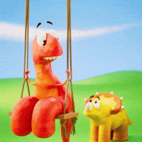 What Happened Idk GIF by Claynosaurz