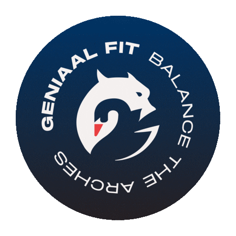 GeniaalFit giphyupload workout training fit Sticker