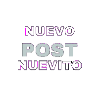 New Post Nuevopost Sticker