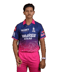 Halla Bol Pink Sticker by Rajasthan Royals