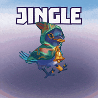 Bird Jumping GIF by KONAMI