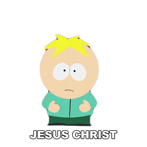 Jesus Christ Sticker by South Park