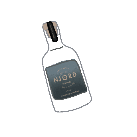 spiritofnjord giphyupload gin denmark njord Sticker