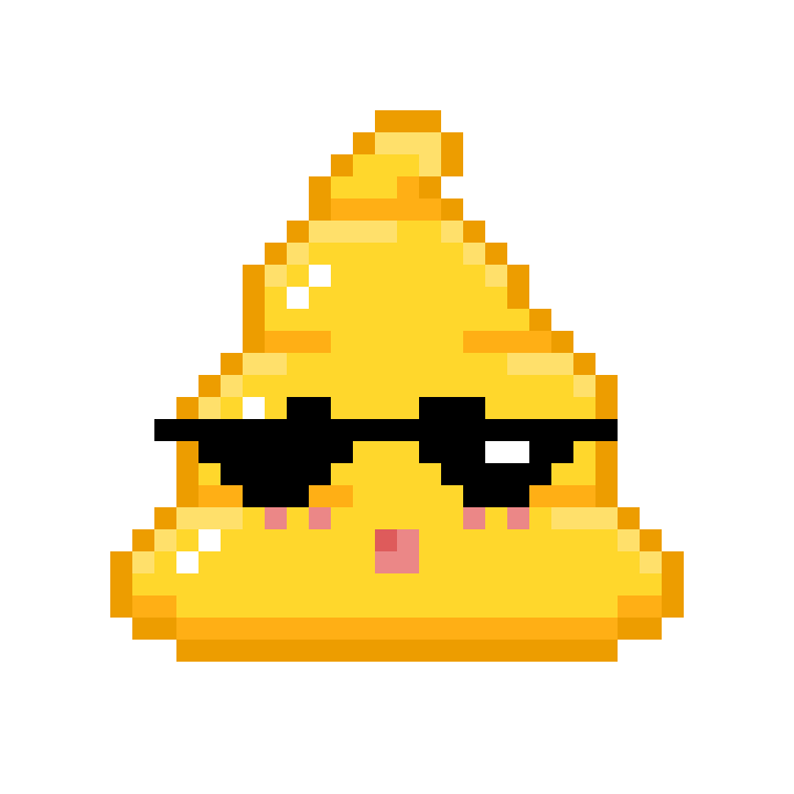 Art Shitting Sticker by Poopies.io