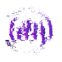 Glitch Dm Sticker by diegomuller.com.ar