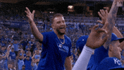 Celebrate Lets Go GIF by Kansas City Royals