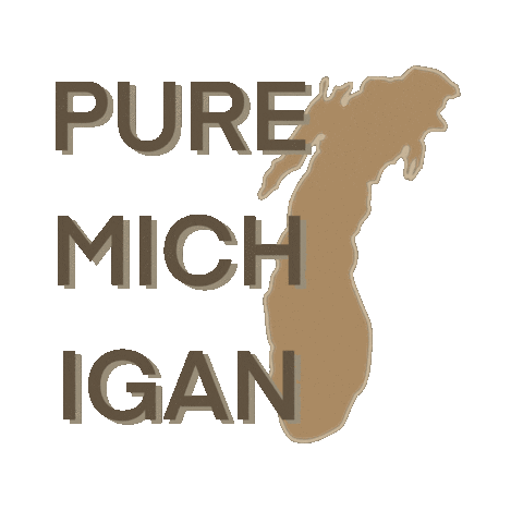 Pure Michigan Sticker Sticker