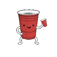 Red Solo Cup Craft Beer Sticker by North Park Beer Co
