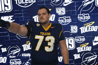 Point Toledo Football GIF by Toledo Rockets