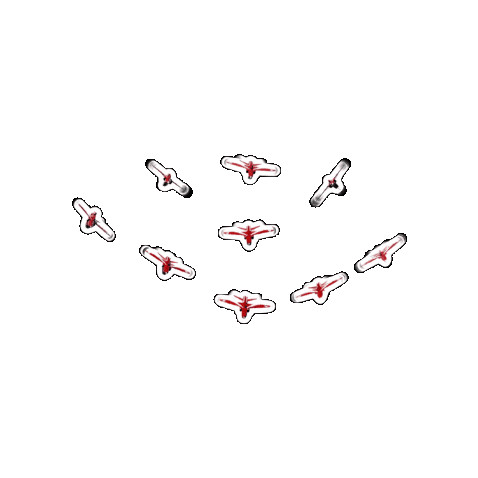 maltairshow giphygifmaker redarrows malta airshow maltairshow23 Sticker