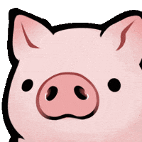 KritzelPixel tired pig tiffy fuwa GIF