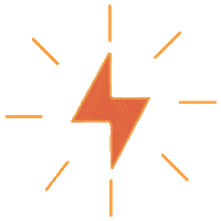 SeeSparkGo dog fire ssg lightning Sticker