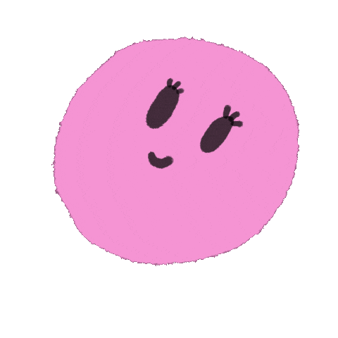 Pink Smile Sticker