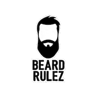 Beard Sticker by beardrulez