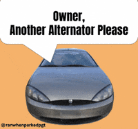 Alternator Mercury Cougar GIF