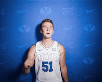 College Basketball Sport GIF by BYU Cougars