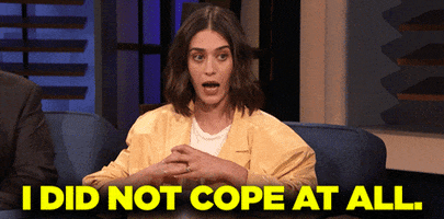 Cant Handle It Lizzy Caplan GIF by Team Coco