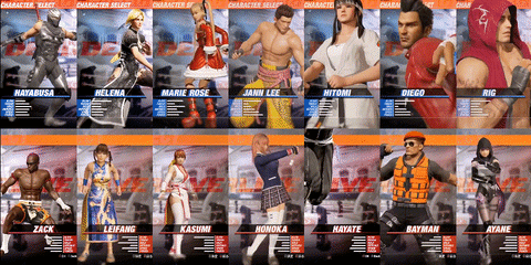 dead or alive helena GIF