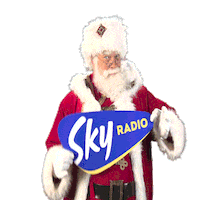 Happy Santa Claus Sticker by Sky Radio