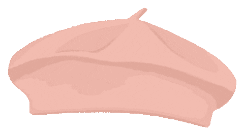 French Pink Sticker