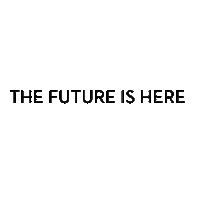 the future is here hurry on home Sticker by Sleater-Kinney