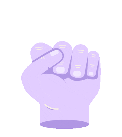 noakramp giphyupload power hand hands Sticker