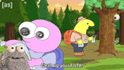 Clean Up Rock GIF by Adult Swim