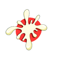 Clown Pie Sticker by S4C