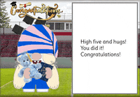 Congratulations Gnome GIF