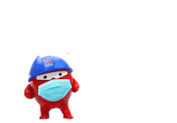 NipponPaintMalaysia nippon blobby malaysia day frontliner Sticker