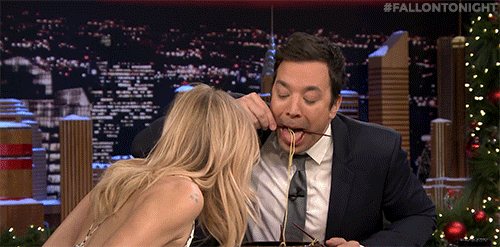 jimmy fallon ramen challenge GIF by The Tonight Show Starring Jimmy Fallon