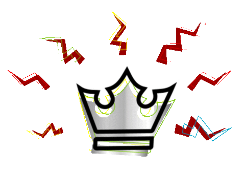 King Crown Sticker by Alnowair