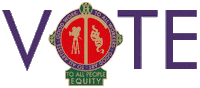 Stronger Together Vote Sticker by EquityManc