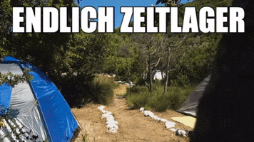 jugendleiter camp summer camp jugendarbeit zeltlager GIF